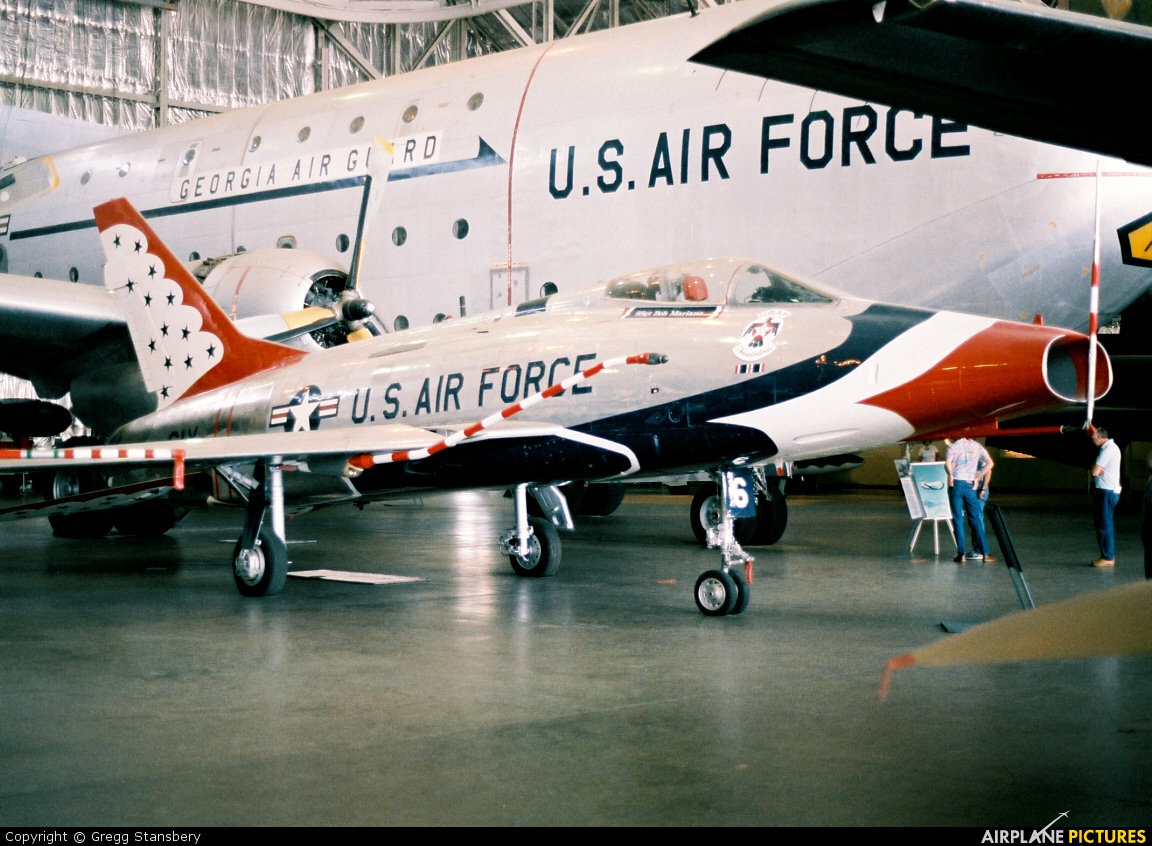 55-3754 - USA - Air Force : Thunderbirds North American F-100 Super