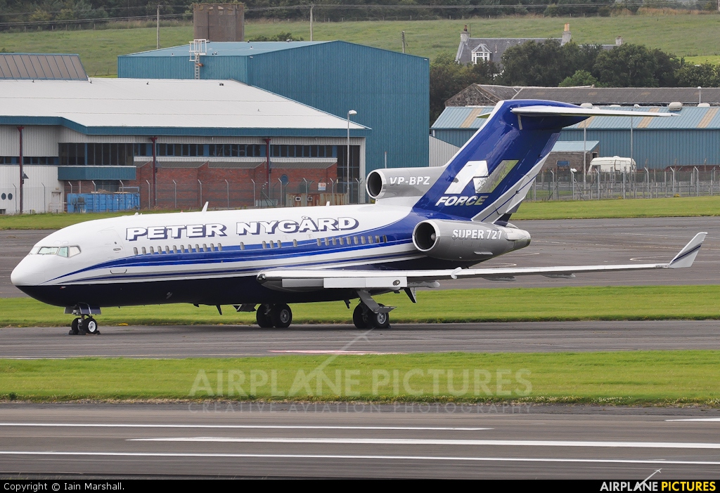 Private VP-BPZ aircraft at Prestwick