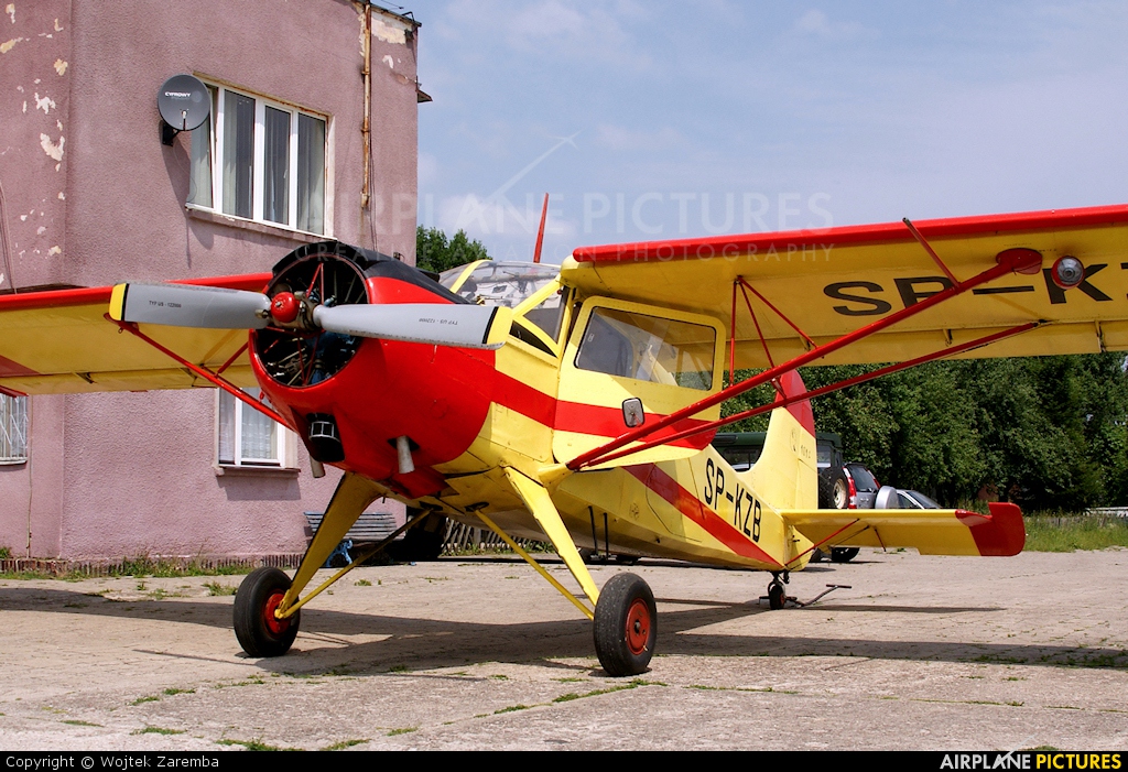 Aeroklub Białostocki SP-KZB aircraft at Białystok - Krywlany