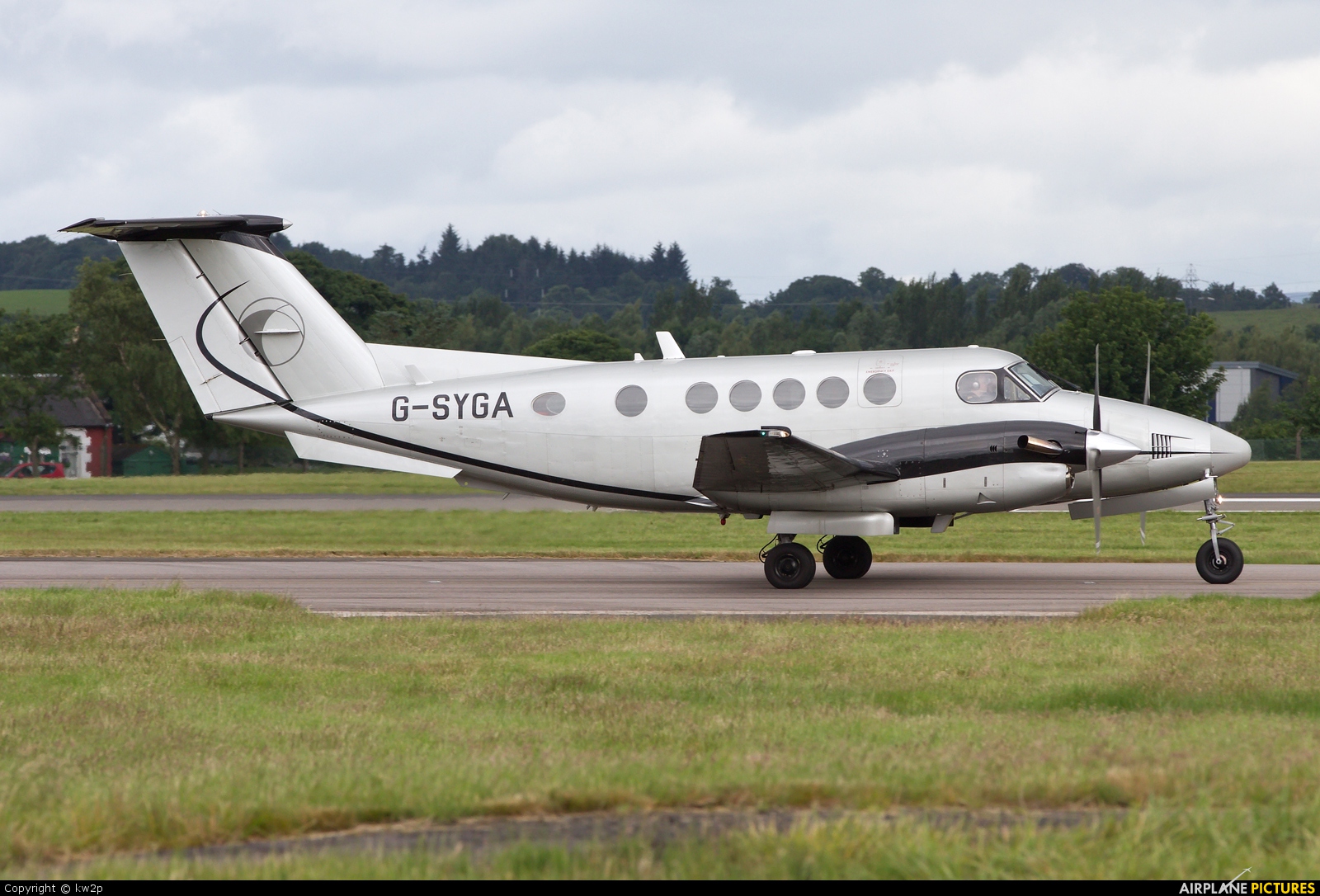 Synergy Aircraft Leasing G-SYGA aircraft at Glasgow