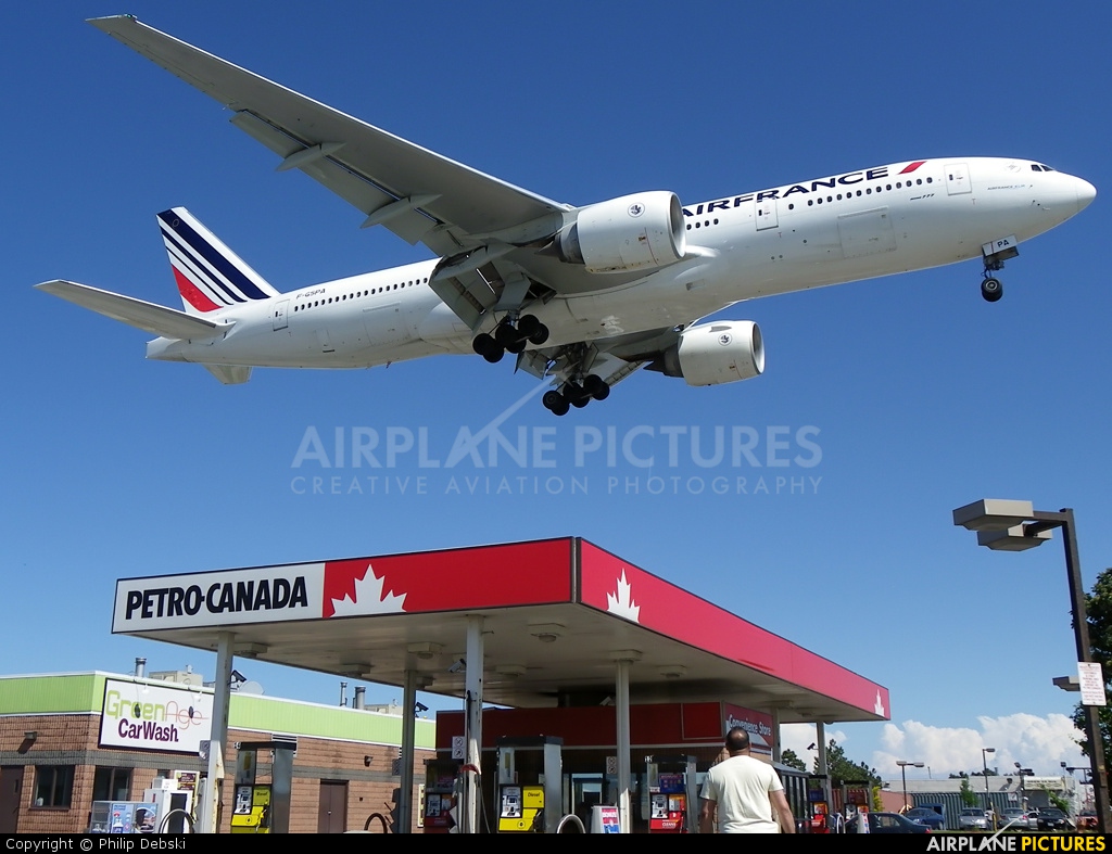 Air France F-GSPA aircraft at Toronto - Pearson Intl, ON