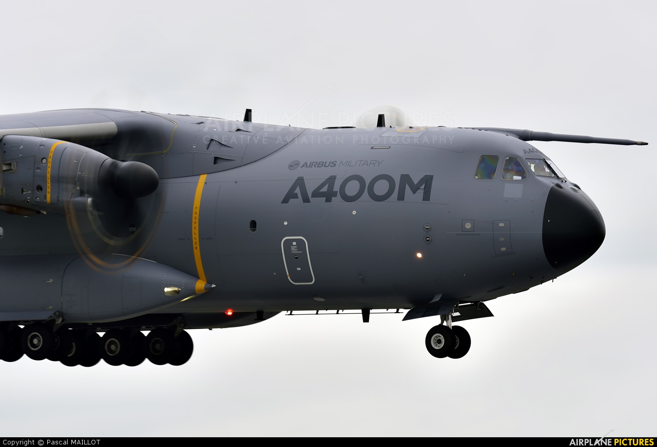 Airbus Military F-WWMZ aircraft at Fairford