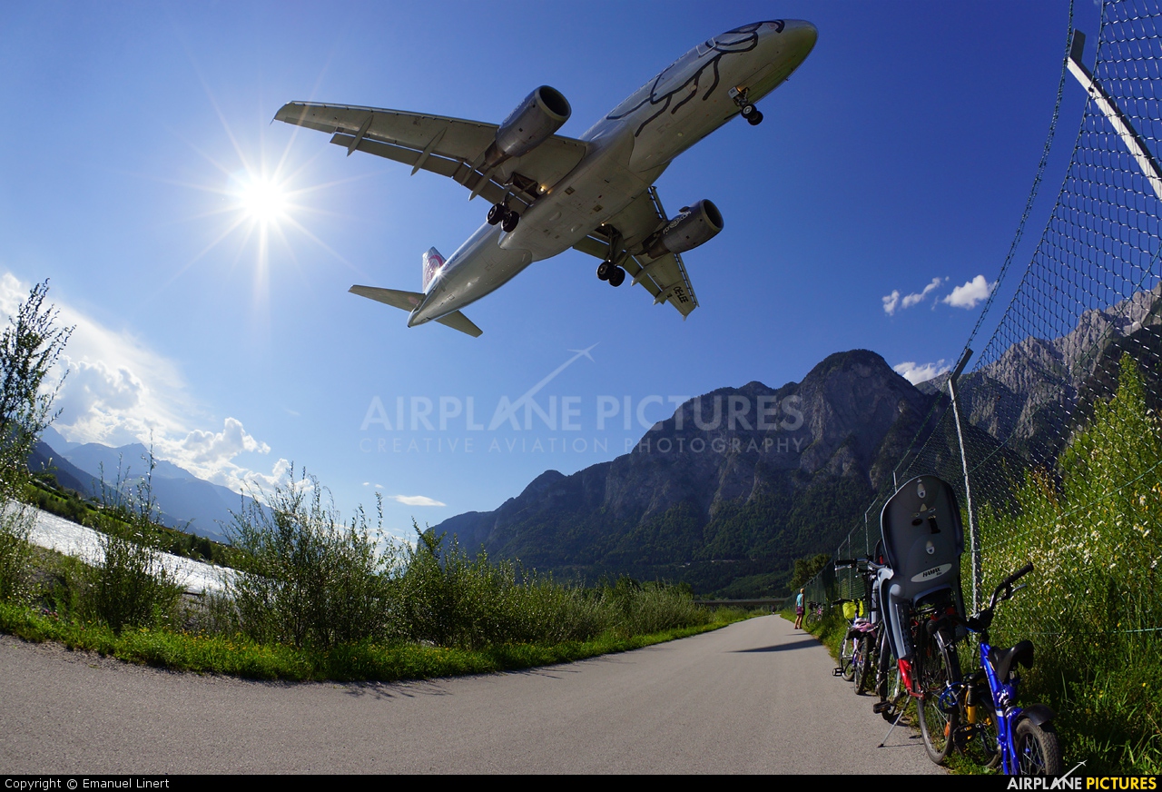 Niki OE-LEE aircraft at Innsbruck