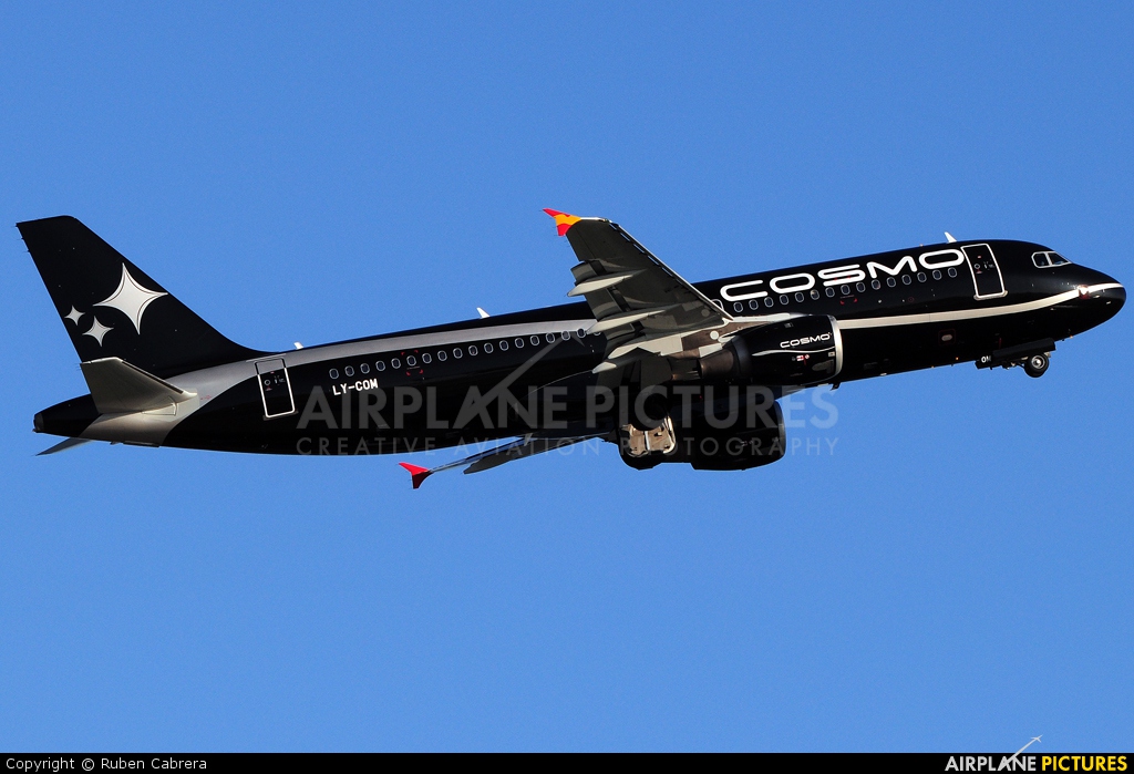 Cosmo Airlines LY-COM aircraft at Barcelona - El Prat