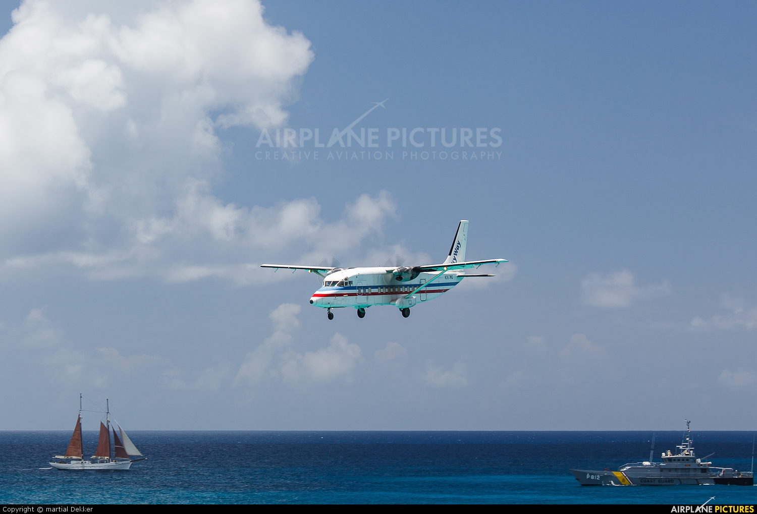 SkyWay Enterprises N367MQ aircraft at Sint Maarten - Princess Juliana Intl
