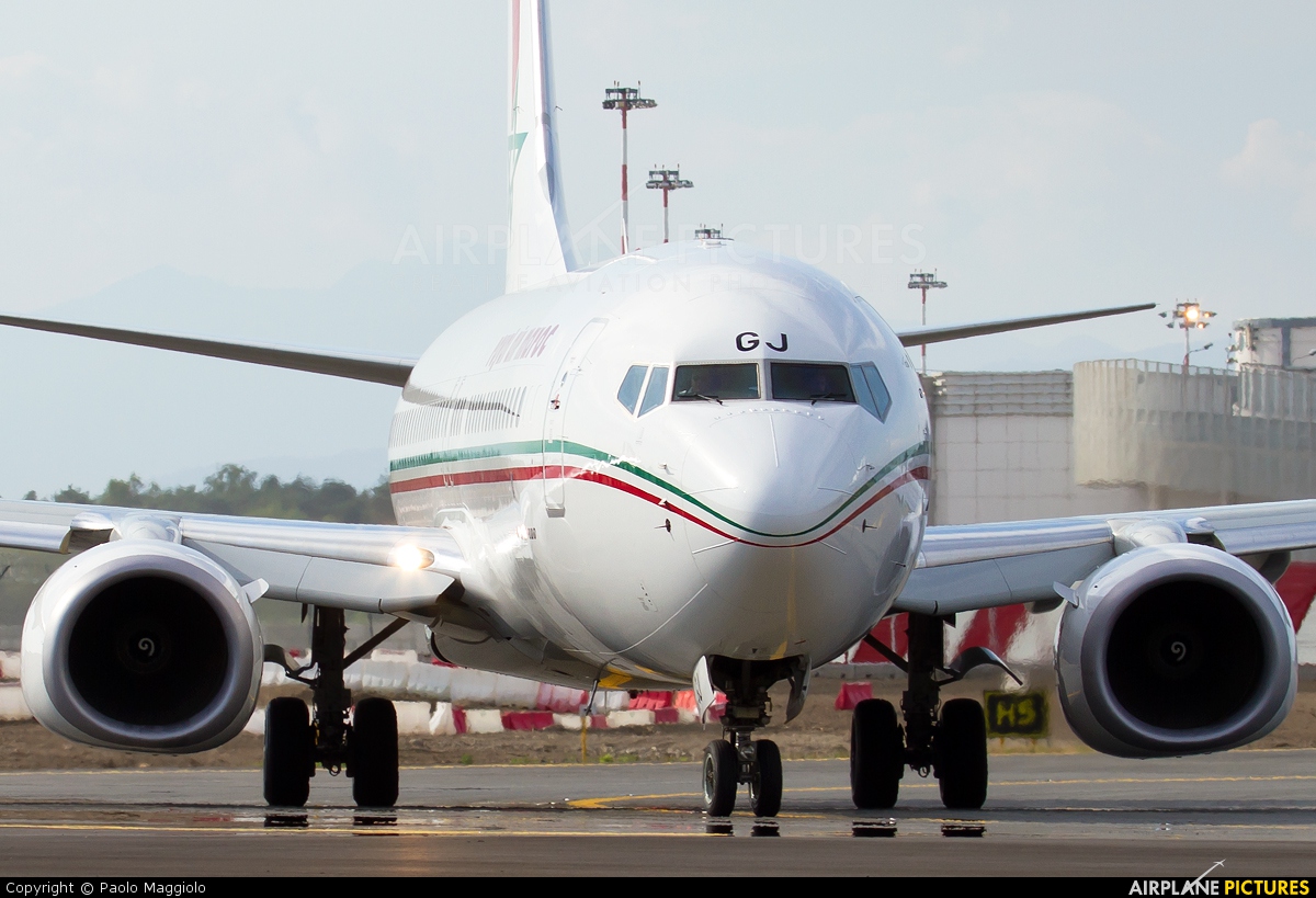 Royal Air Maroc CN-RGJ aircraft at Milan - Malpensa