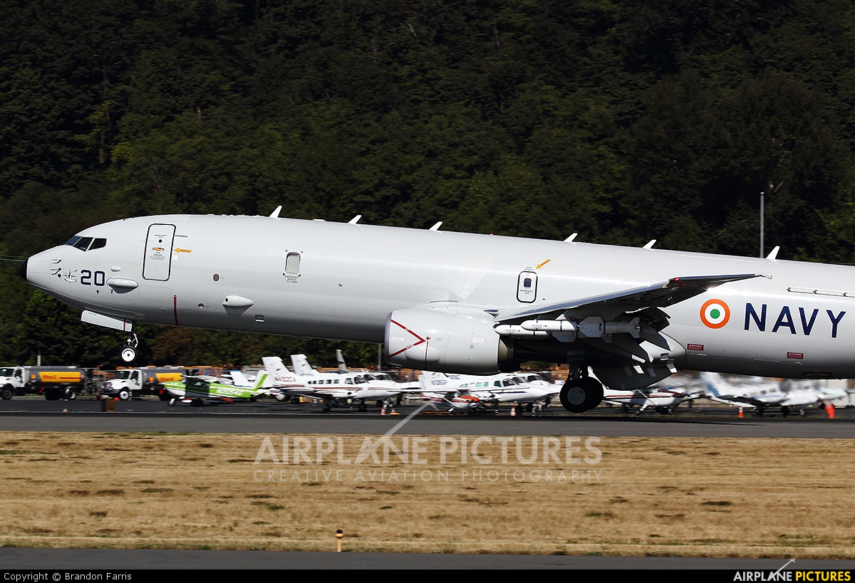 India - Navy N393DS aircraft at Seattle - Boeing Field / King County Intl
