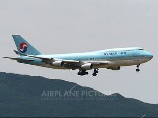 HL7487 - Korean Air Boeing 747-400