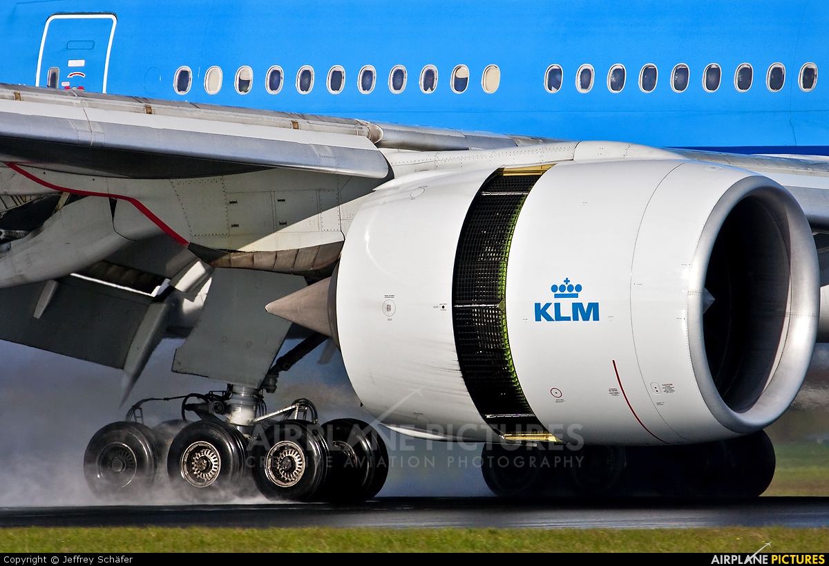 KLM PH-BQE aircraft at Amsterdam - Schiphol