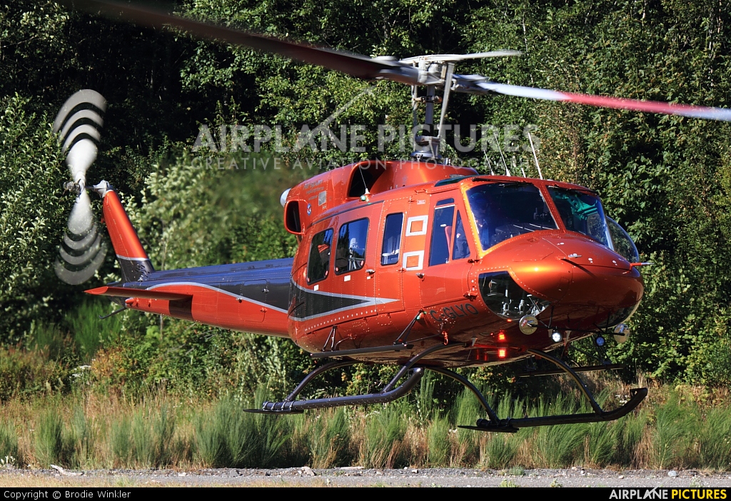 Airspan Helicopters C-GLYO aircraft at Squamish, BC