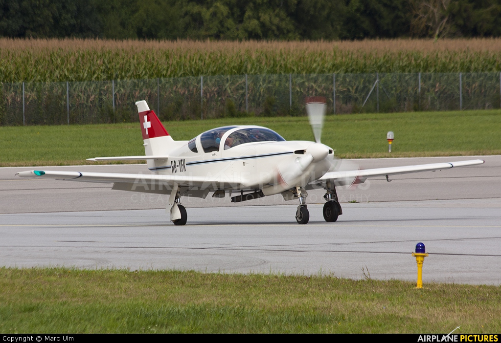 Private HB-YFK aircraft at Augsburg