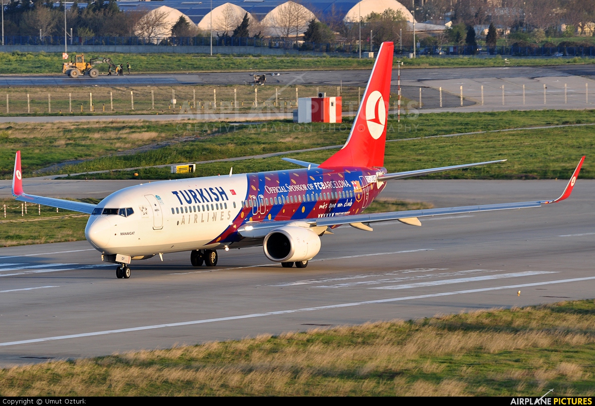 Turkish Airlines TC-JGY aircraft at Istanbul - Ataturk