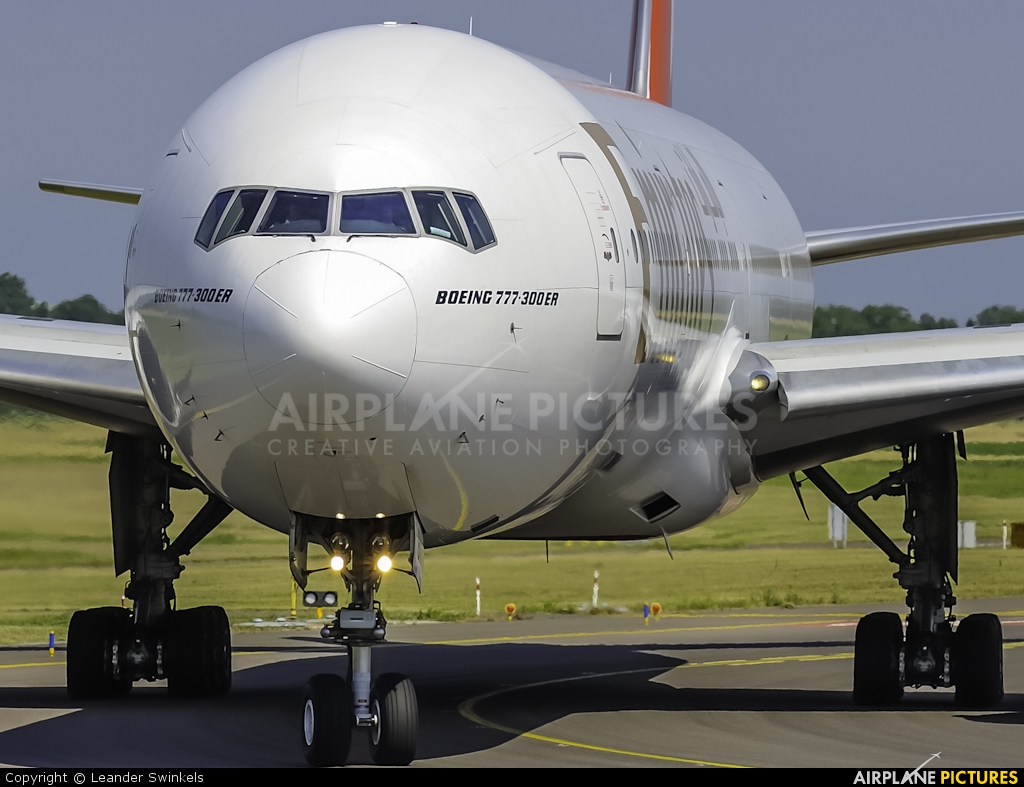 Emirates Airlines A6-EBX aircraft at Amsterdam - Schiphol