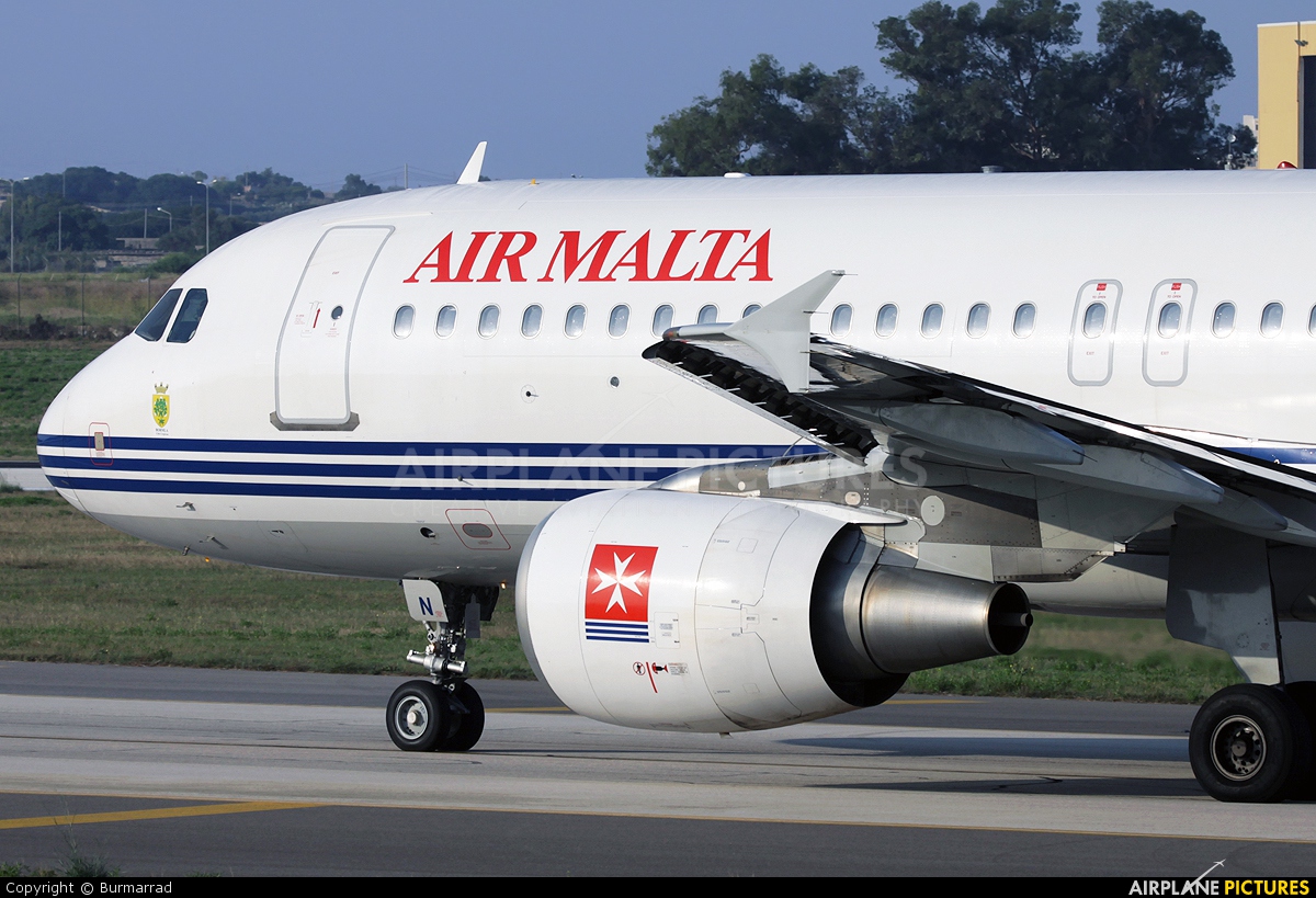 Air Malta 9H-AEN aircraft at Malta Intl