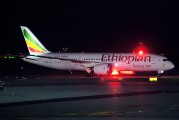 Ethiopian Airlines Dreamliner visits Milan title=