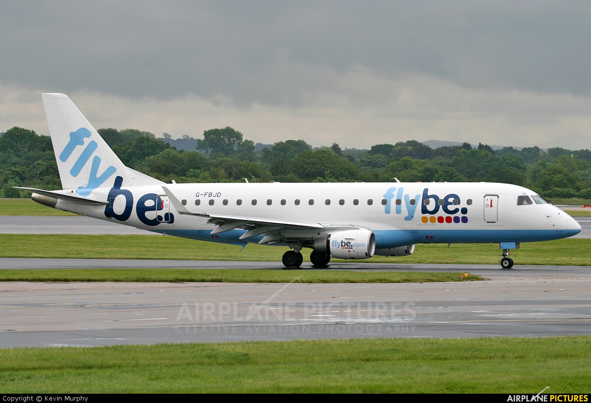 Flybe G-FBJD aircraft at Manchester