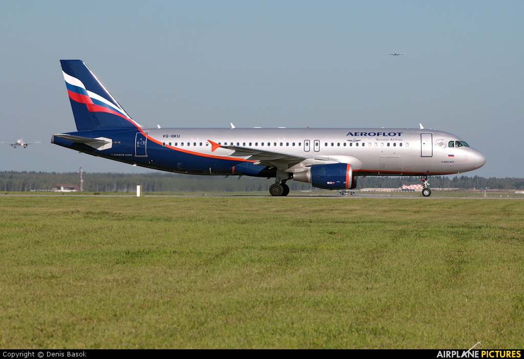 Aeroflot VQ-BKU aircraft at Moscow - Sheremetyevo