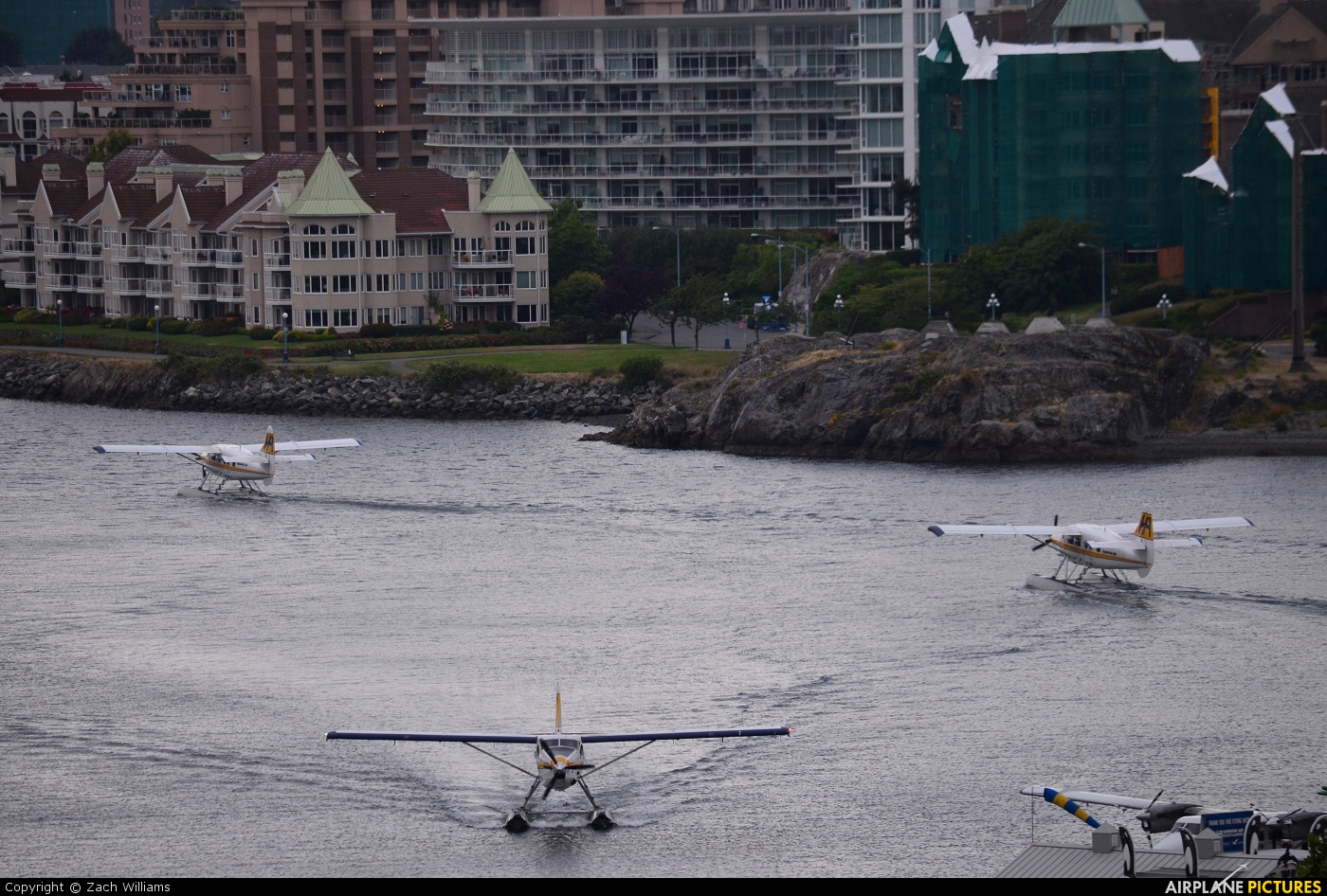 - Airport Overview - aircraft at Victoria Harbour, BC