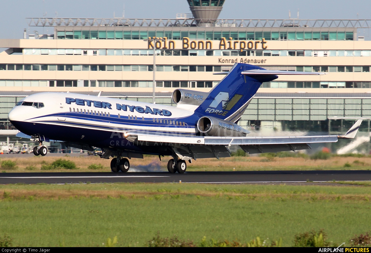 Private VP-BPZ aircraft at Cologne Bonn - Konrad Adenauer