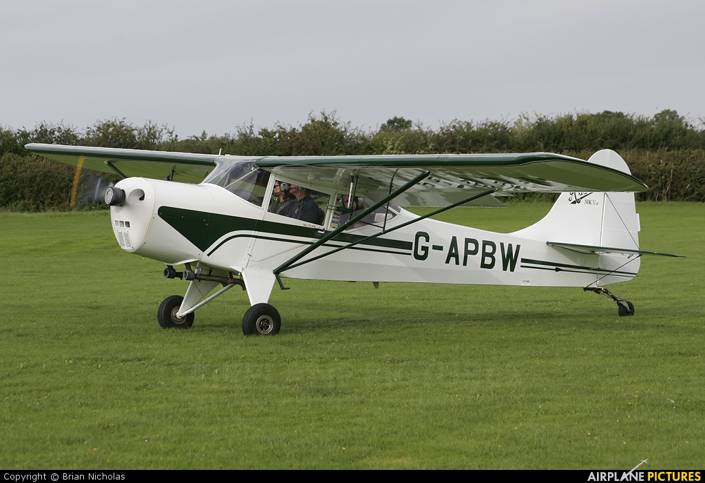 Private G-APBW aircraft at Northampton / Sywell