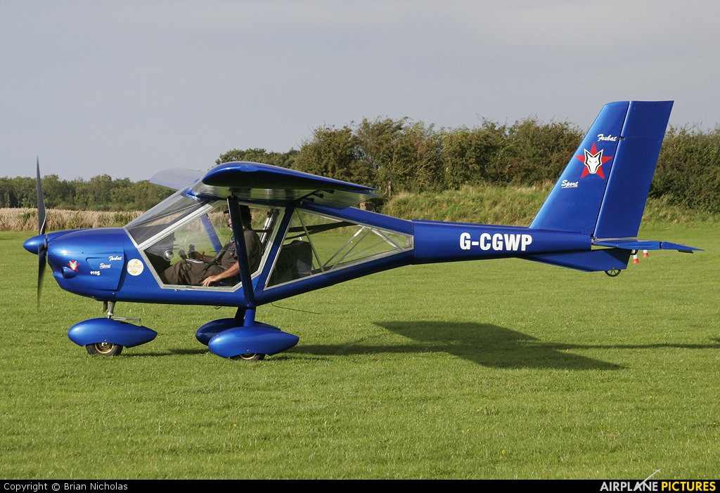 Private G-CGWP aircraft at Northampton / Sywell