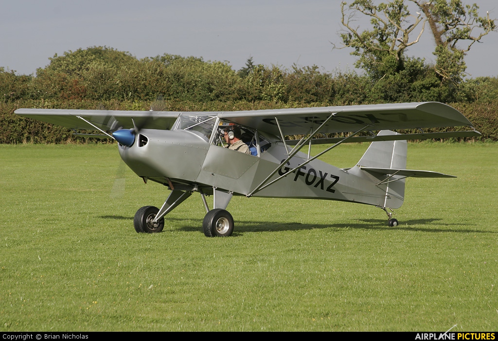 Private G-FOXZ aircraft at Northampton / Sywell