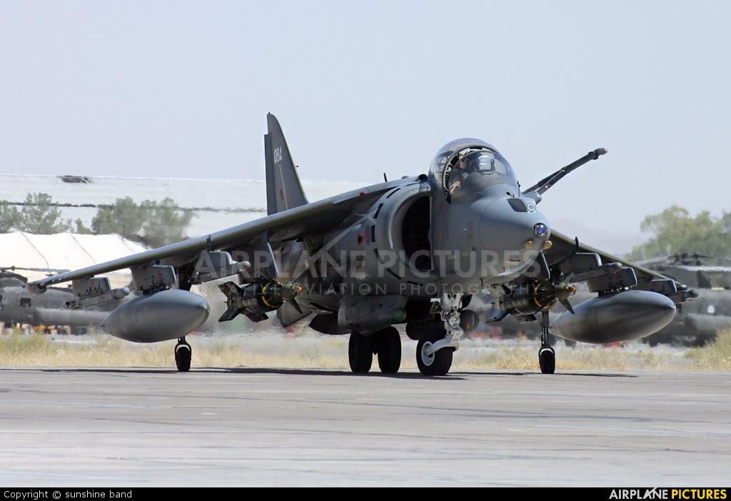 Royal Air Force ZD327 aircraft at Kandahar