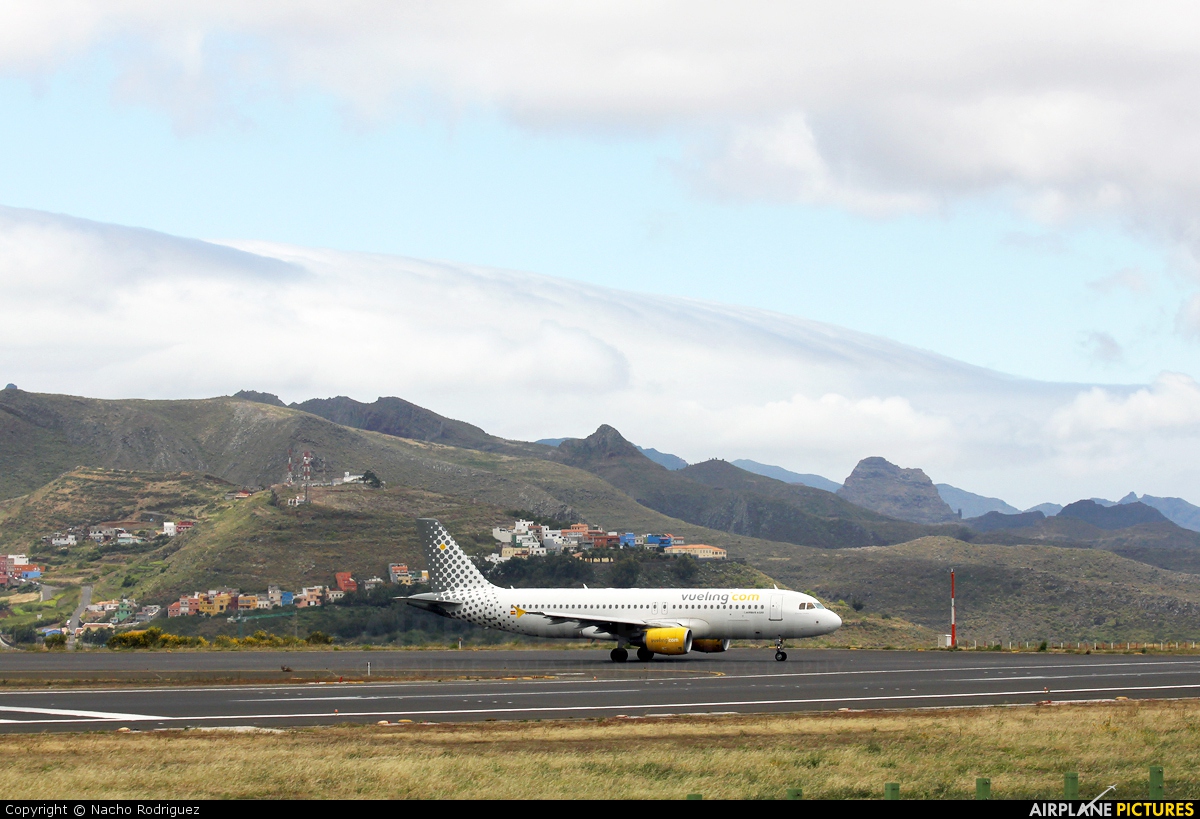 Vueling Airlines EC-JYX aircraft at Tenerife Norte - Los Rodeos