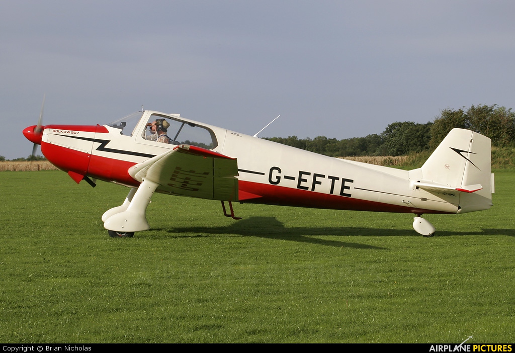 Private G-EFTE aircraft at Northampton / Sywell