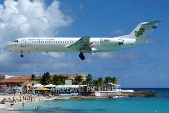 PJ-DAB - Dutch Antilles Express Fokker 100