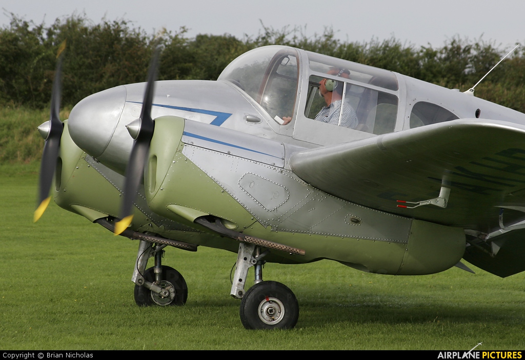 Private G-AKHP aircraft at Northampton / Sywell