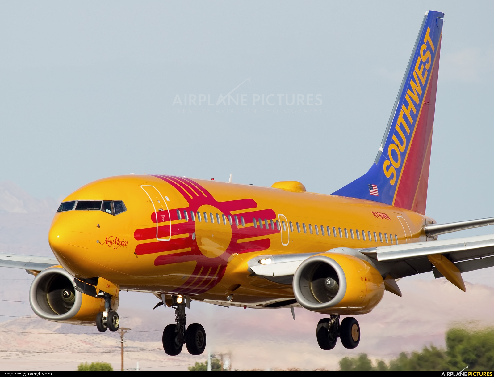 Southwest Airlines N781WN aircraft at Las Vegas - McCarran Intl