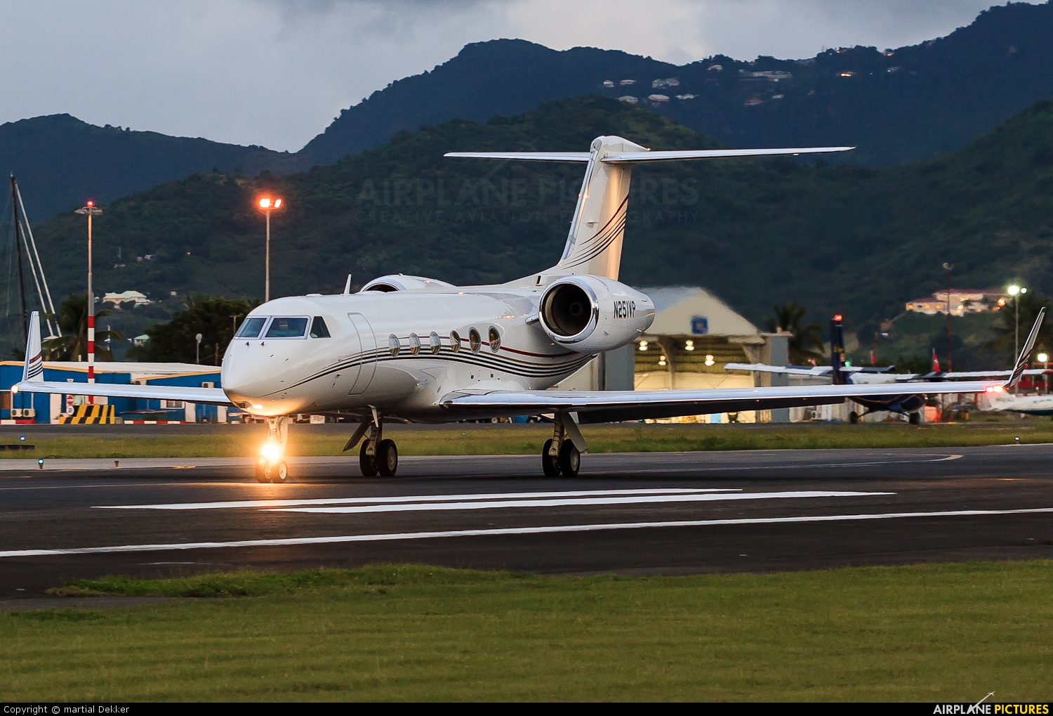 Private N251VP aircraft at Sint Maarten - Princess Juliana Intl