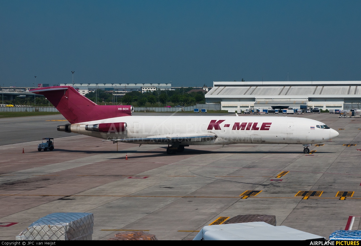 K-Mile Air (Transmile Air Services) HS-SCH aircraft at Bangkok - Suvarnabhumi