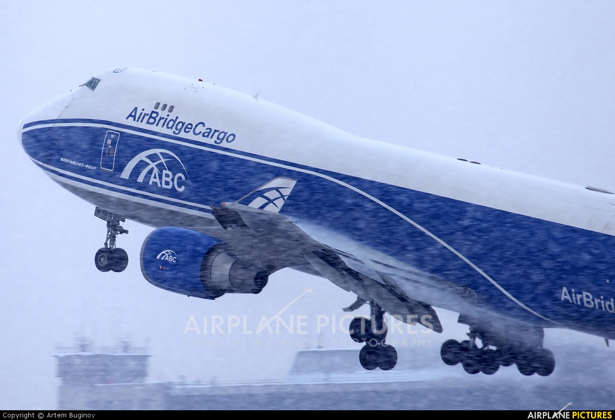 Air Bridge Cargo VQ-BJB aircraft at Moscow - Domodedovo