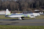 Boeing Company's T-33 chase aircraft undergone maintenance title=