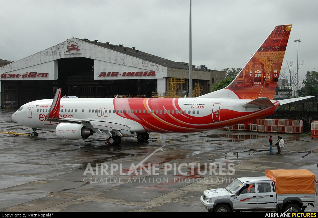 Air India Express VT-AXM aircraft at Mumbai - Chhatrapati Shivaji Intl