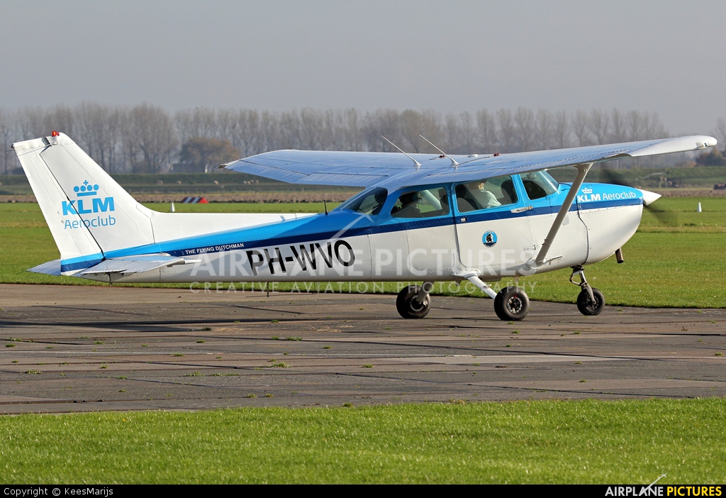 KLM Aeroclub PH-WVO aircraft at Middelburg - Midden Zeeland