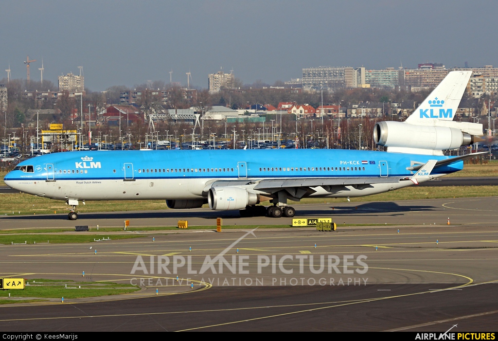 KLM PH-KCK aircraft at Amsterdam - Schiphol