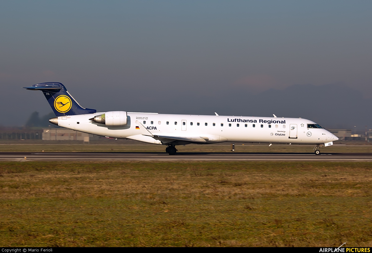 Lufthansa Regional - CityLine D-ACPA aircraft at Verona - Villafranca