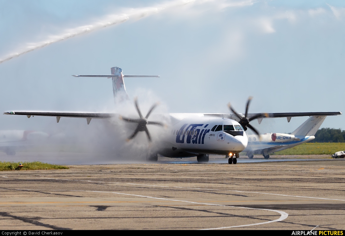 UTair UR-UTI aircraft at Odessa Intl