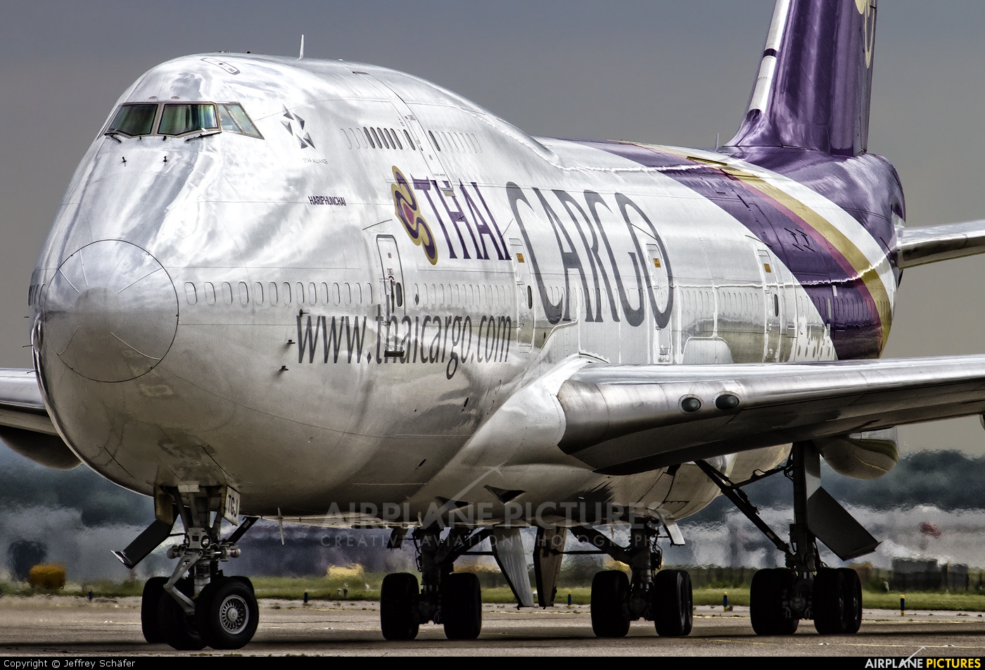Thai Cargo HS-TGJ aircraft at Amsterdam - Schiphol