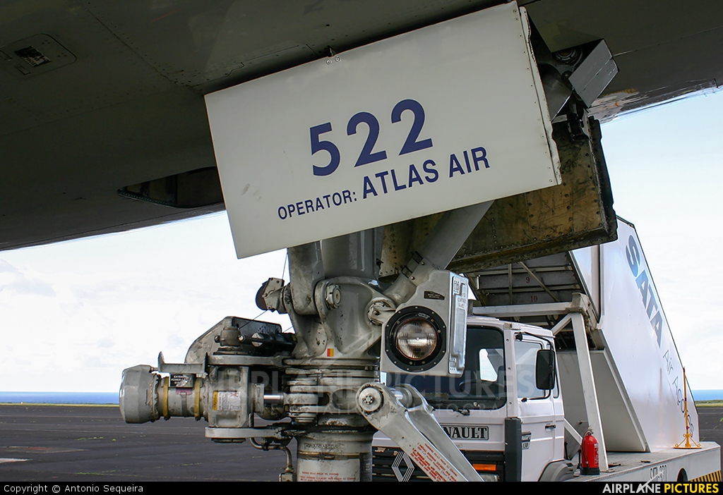 Atlas Air N522MC aircraft at Azores - Santa Maria