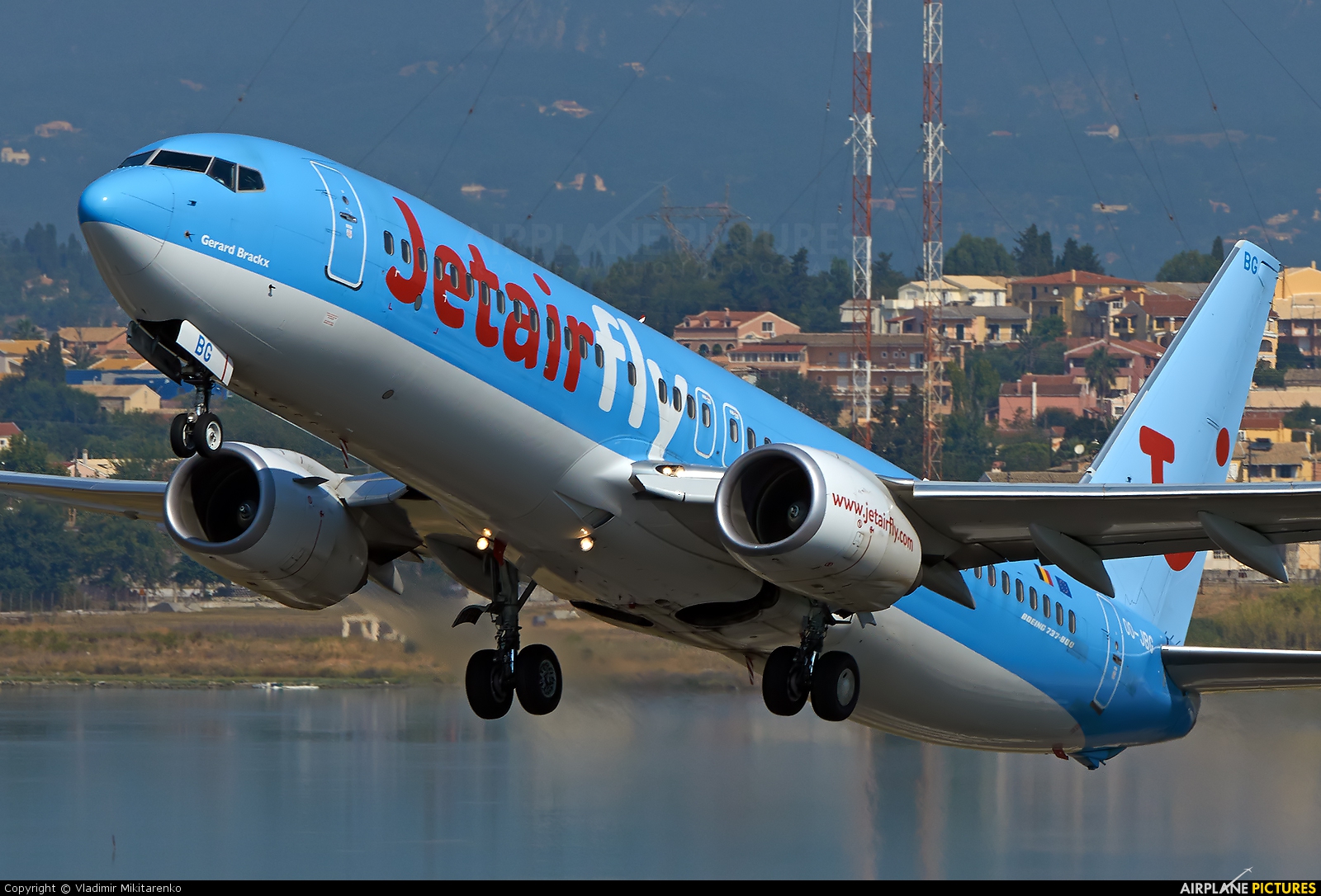 Jetairfly (TUI Airlines Belgium) OO-JBG aircraft at Corfu - Ioannis Kapodistrias