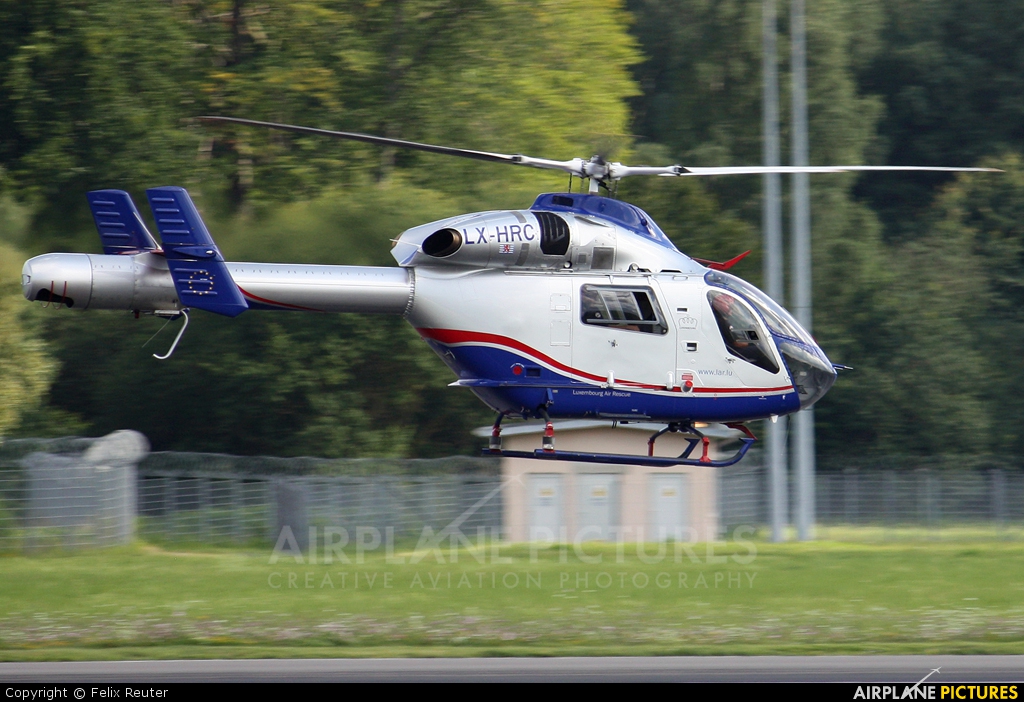Luxembourg Air Rescue LX-HRC aircraft at Luxembourg - Findel