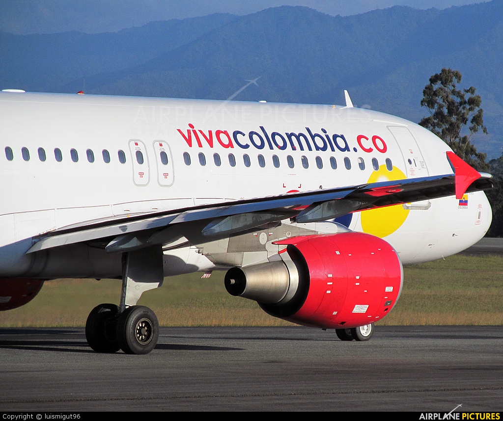 Viva Colombia HK-4817 aircraft at Medellin - Jose Maria Cordova Intl