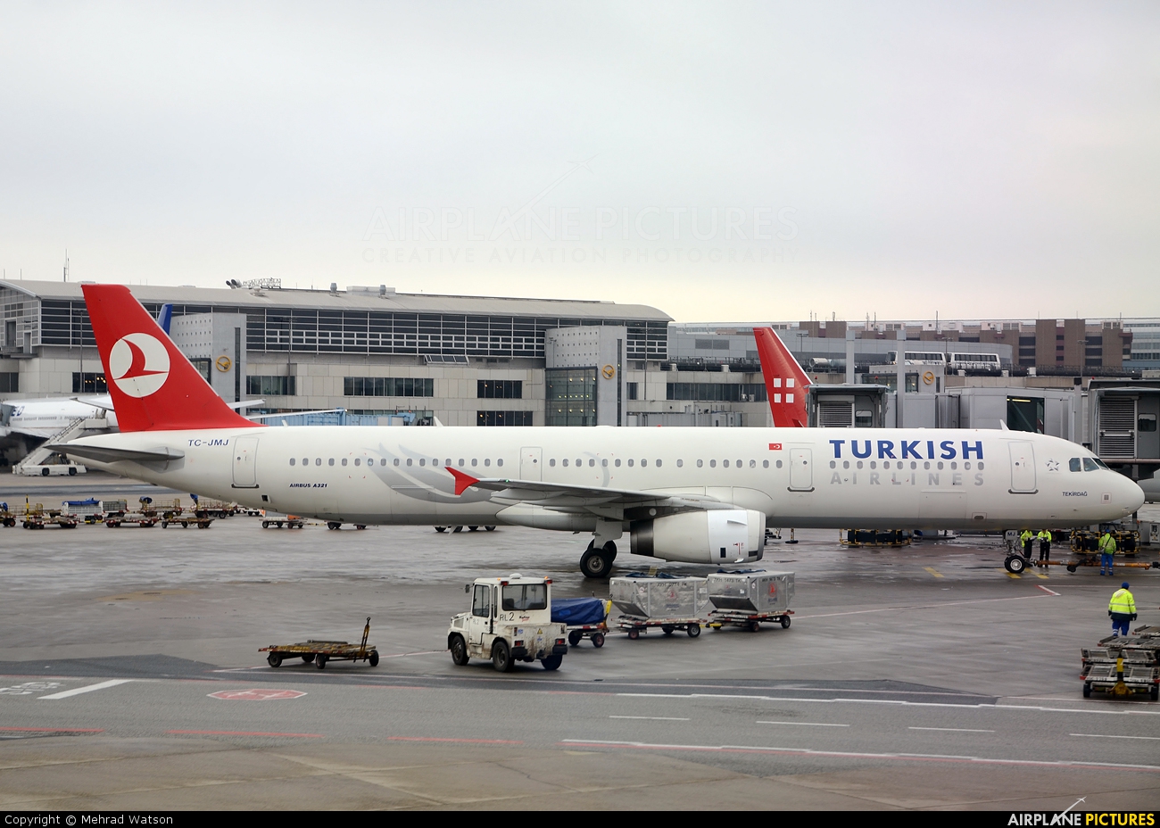 Turkish Airlines TC-JMJ aircraft at Frankfurt