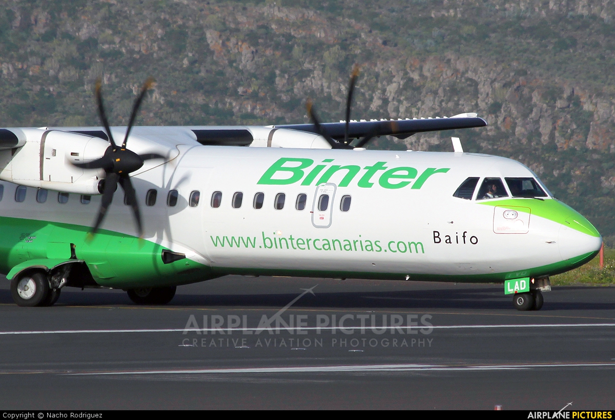 Binter Canarias EC-LAD aircraft at Tenerife Norte - Los Rodeos