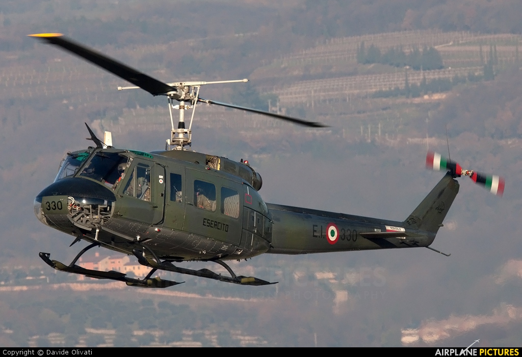 Italy - Army MM80701 aircraft at Verona - Boscomantico