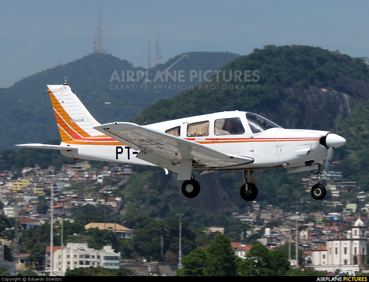 Private PT-NTC aircraft at Rio de Janeiro - Santos Dumont